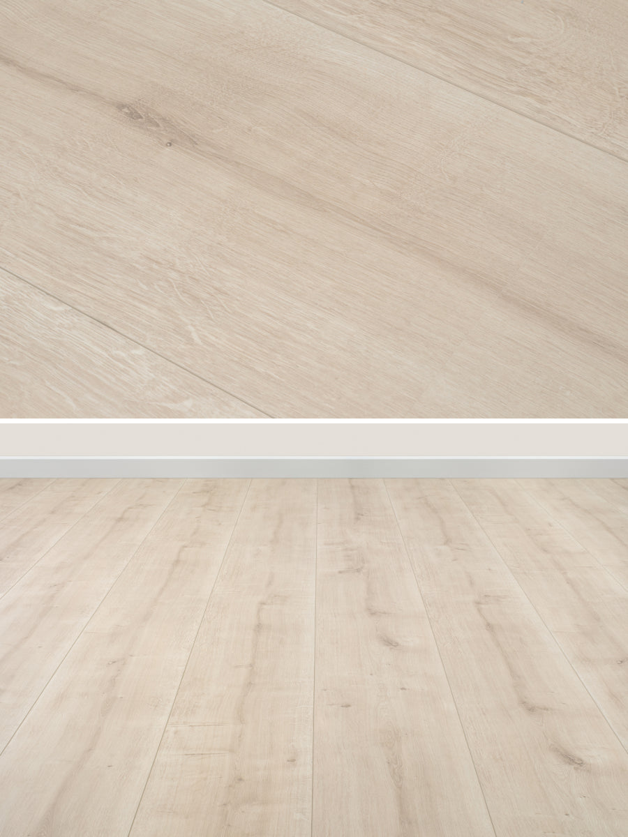 Floer Rechte Plank Landhuis Lichte Eik Hybride Laminaat
