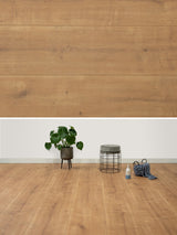 Floer Rechte Plank Landhuis Natuurlijke Eik Hybride Laminaat
