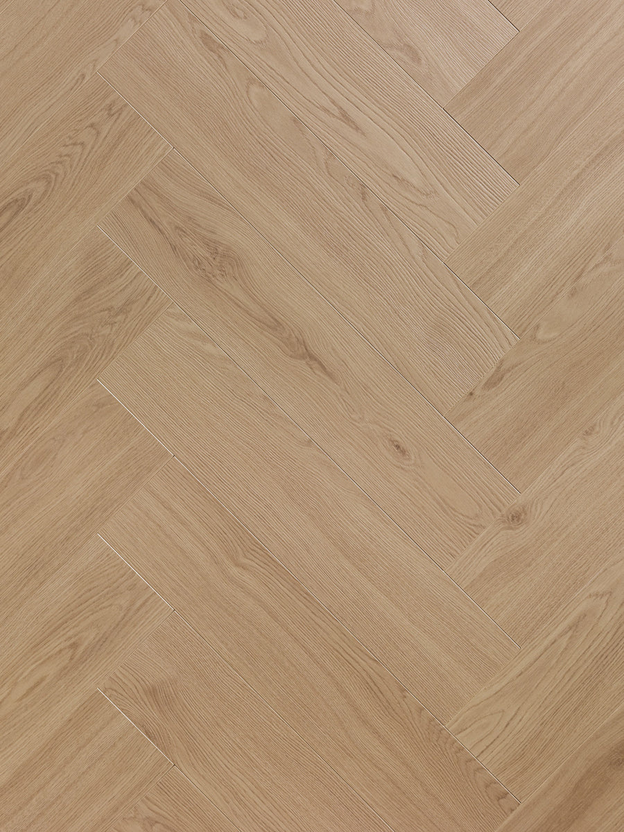 Floer Visgraat Zandgrijs Eiken Hybride Laminaat