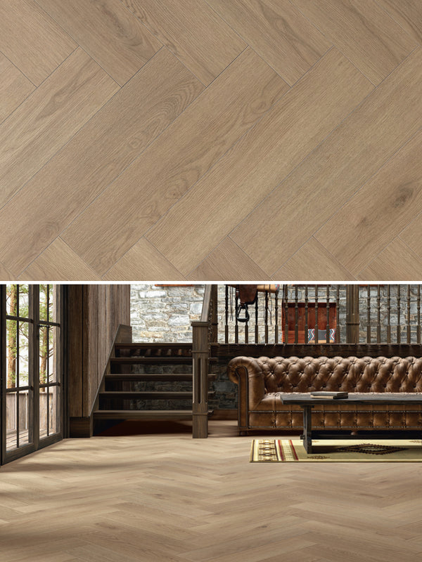 Floer Grijsbeige Eiken Hybride Laminaat