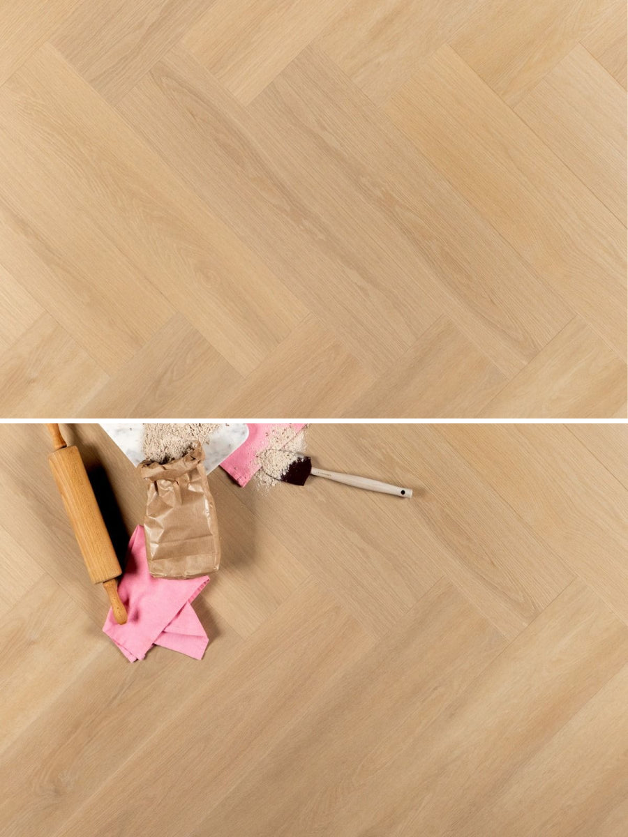 Douwes Dekker Visgraat Brioche Klik PVC