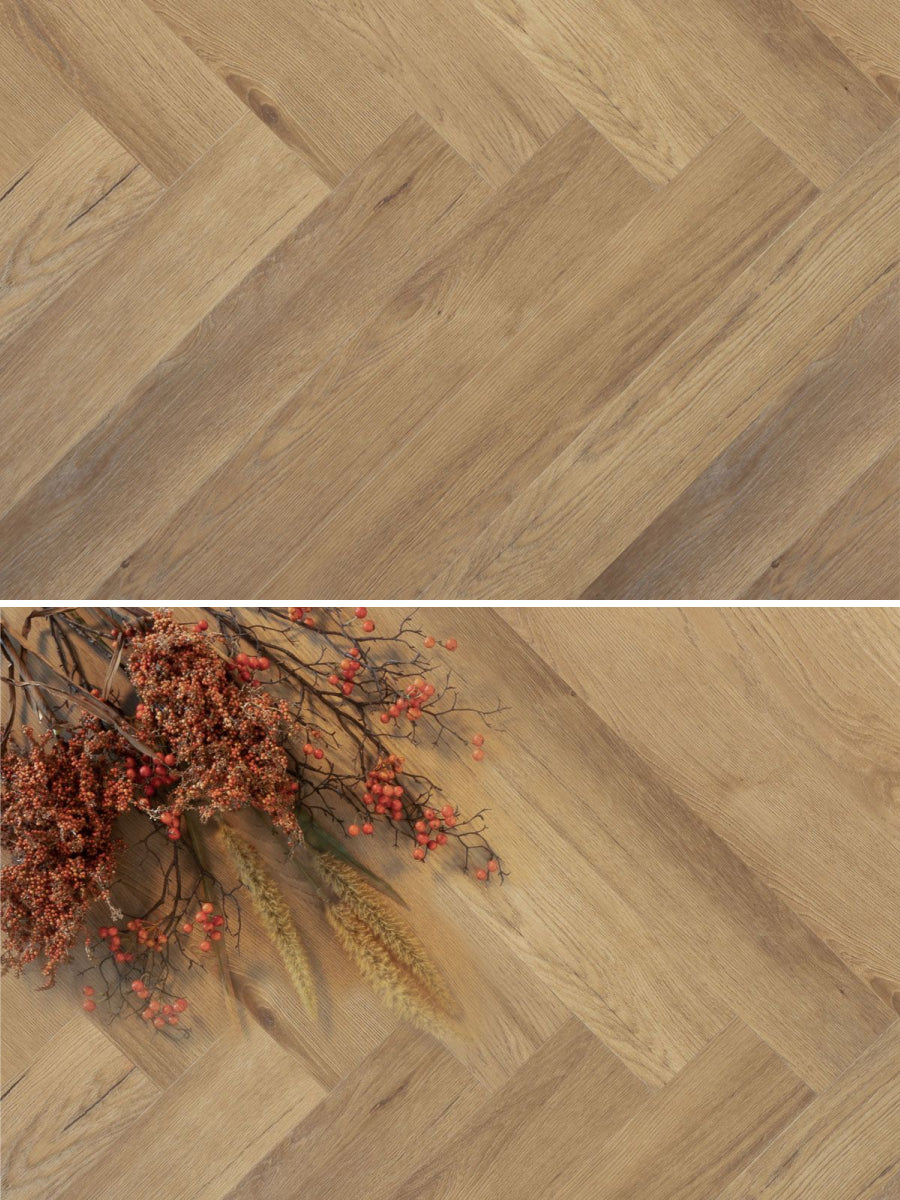 Douwes Dekker Visgraat Gemberkoek Klik PVC