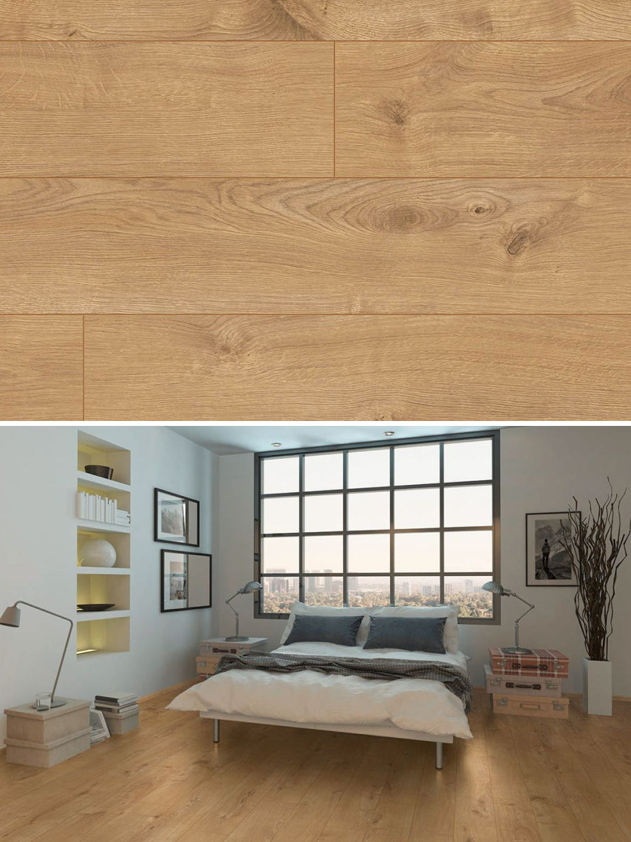 Otium Rechte Plank Amber Sand Laminaat