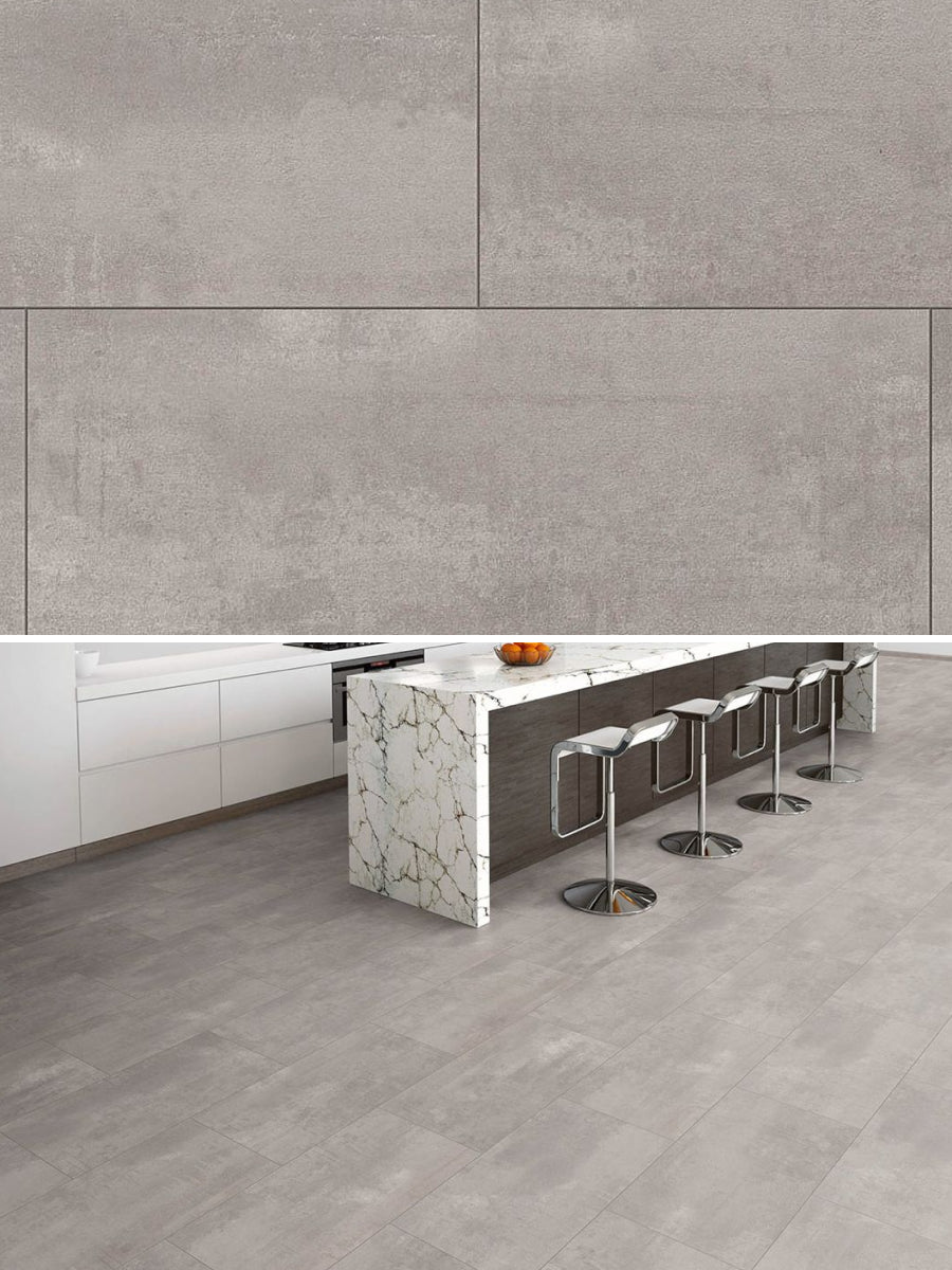 Otium Betonlook Everest Light Grey Laminaat
