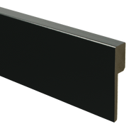 MDF Renovatie Plint Zwart Voorgelakt RAL 9005