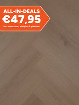Asenta Vide Visgraat Roasted Oak Klik PVC